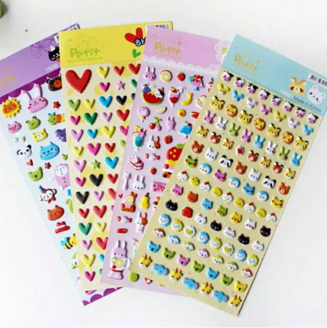 

Ohbabyshop Stiker 3D Korea / Stiker anak