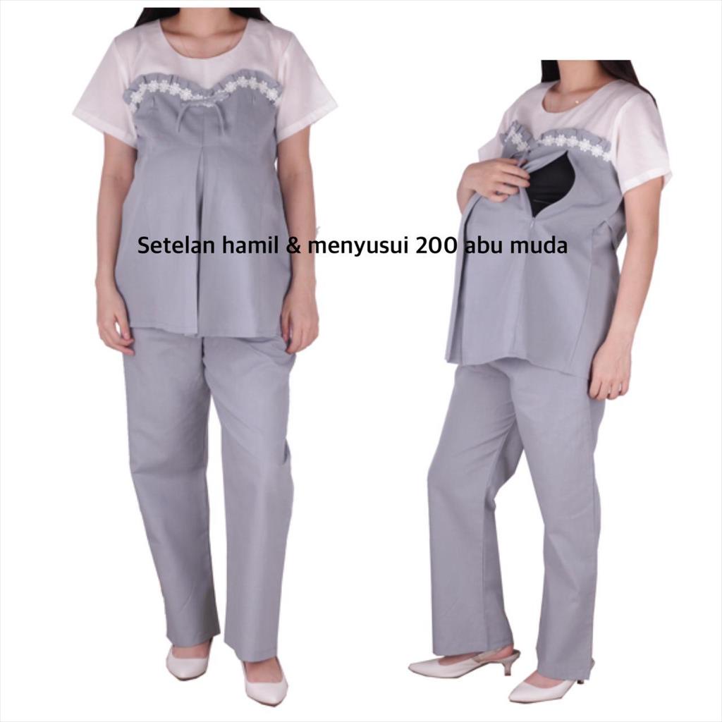 Baju Hamil Setelan Hamil Menyusui 200