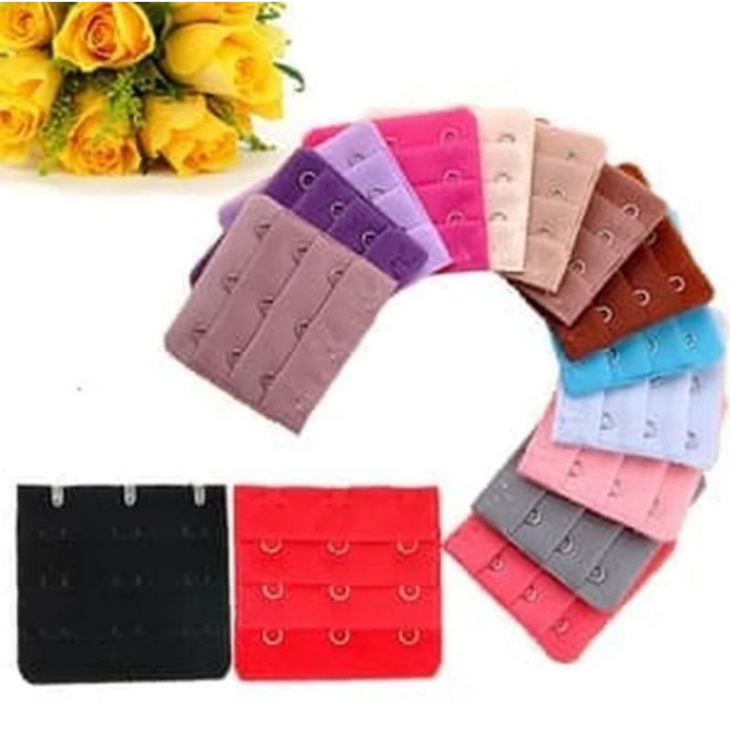 Pengait BH / Penyambung Tali Bra 3 Pengait | DN