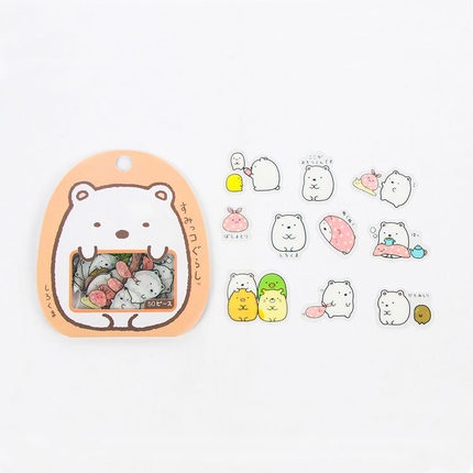 Stiker Mini Sticker Imut Setiker Kecil Lucu Korea Untuk Tempelan Buku Tulis Diary Memo Sticky Notes Label Tumbler Tumblr Stiker Cashing Casing Cesing Hp Handphone