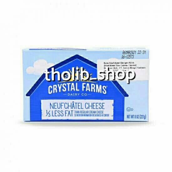 

crystal farms neufchathel cheese 226gr