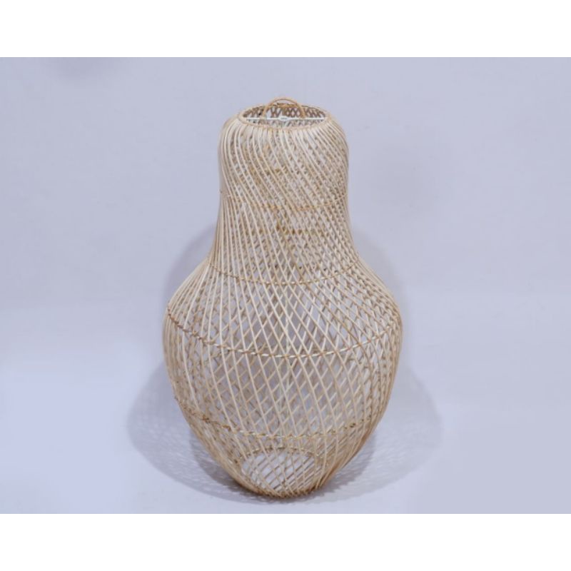 Lampion Rotan/Cup Lampu rotan/Lampion estetik