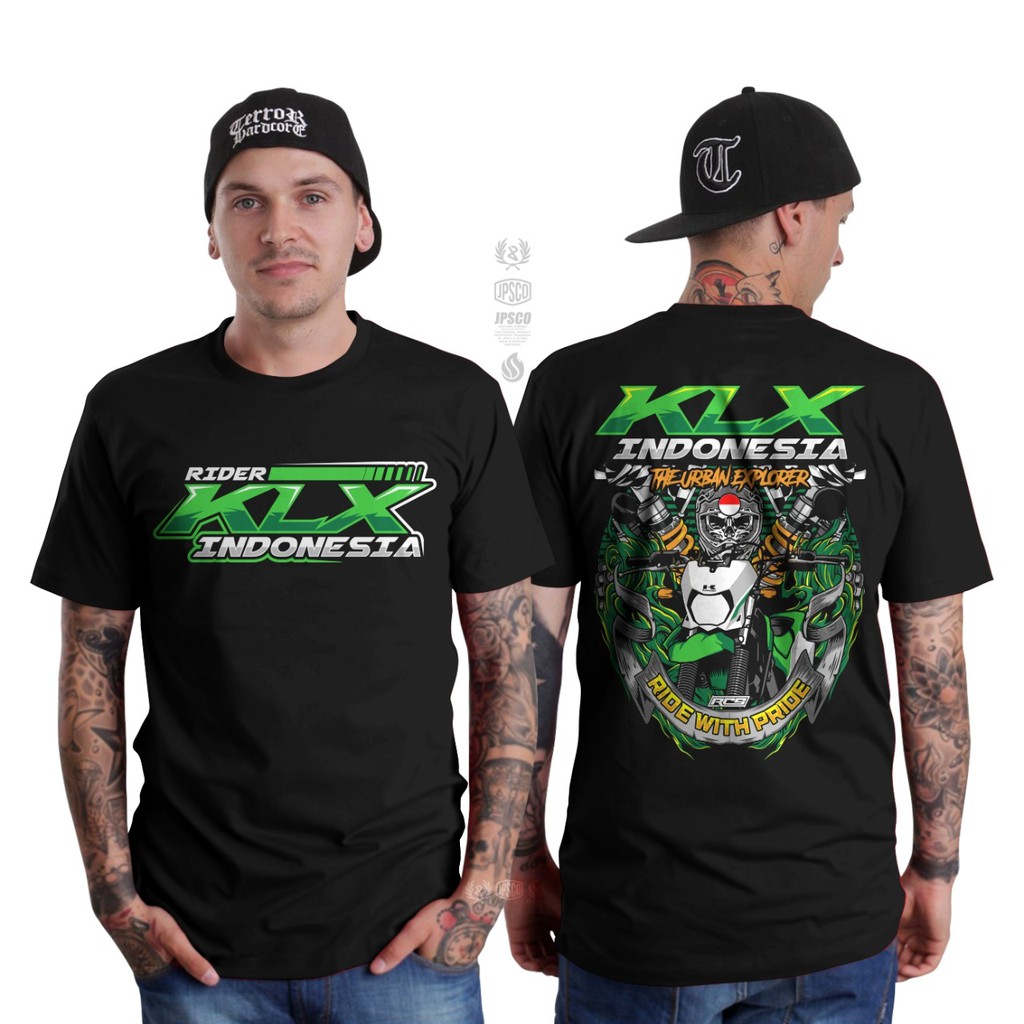 KAOS MOTOR KLX KAOS SUPERMOTO BAJU KLX SUPERMOTO