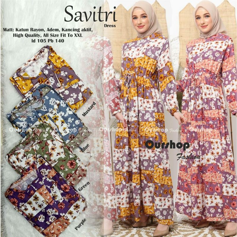 Savitri Dress by Ourshop Fashion