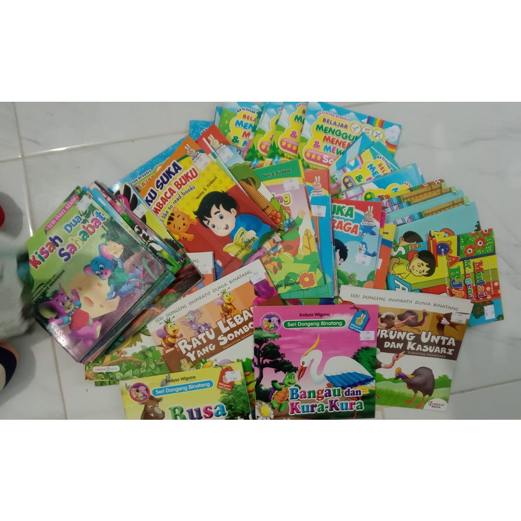 Jual Aneka Buku Cerita Anak-anak / Buku Edukasi Anak [SALE] Murah ...