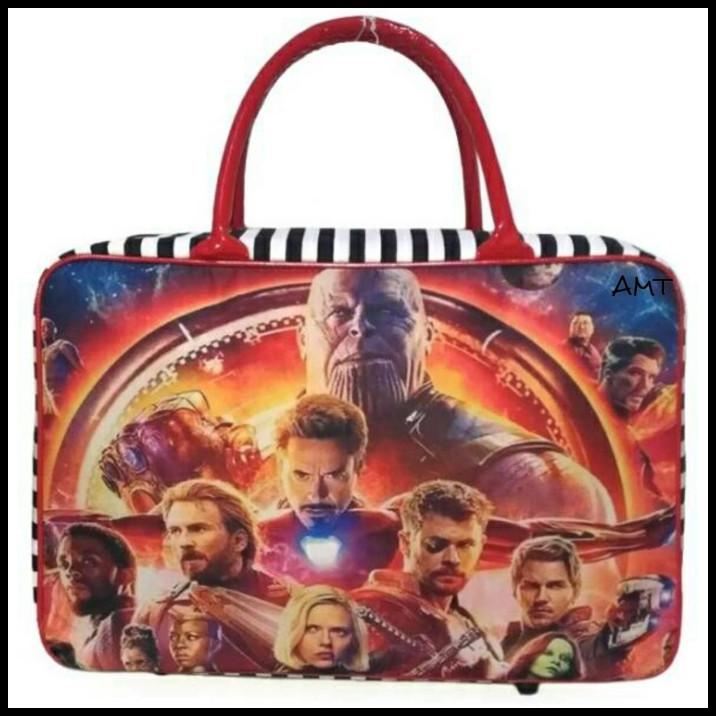Tas Koper Avengers Tas Baju Tas Travel Mudik Piknik Anak Dewasa