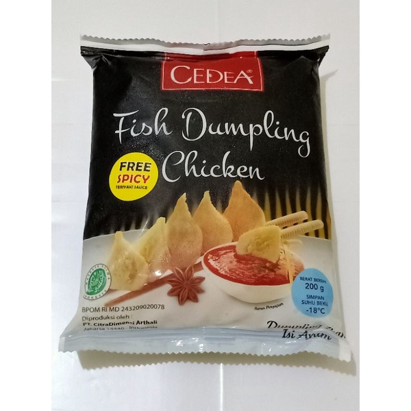 

Cedea fish dumpling chicken 200 gr.