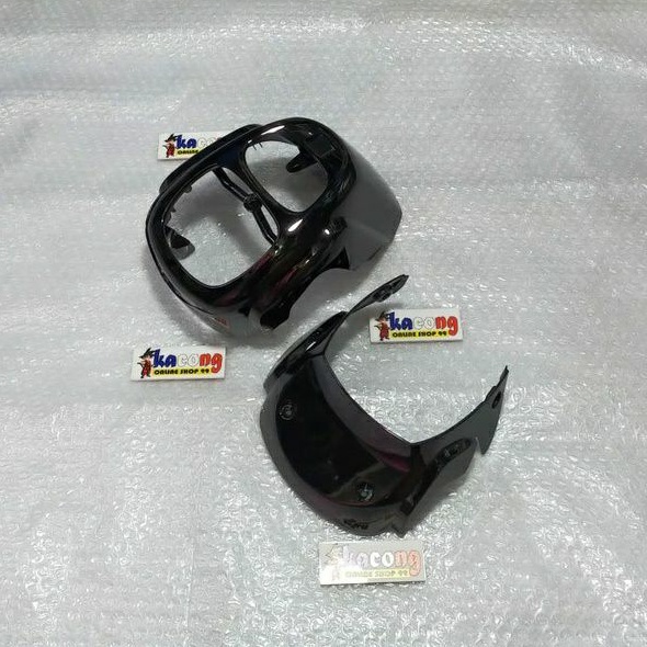 batok kepala atas bawah depan scoopy fi donat tahun 2017-2018-2019-2020. hitam