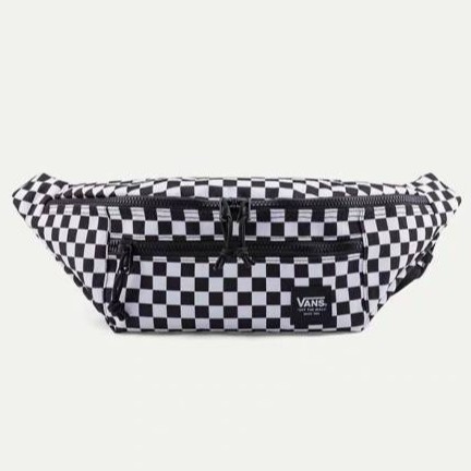 TAS SELEMPANG  VANS OFF THE WALL | WARD CROSS BODY PACK BLK WHT CHECK