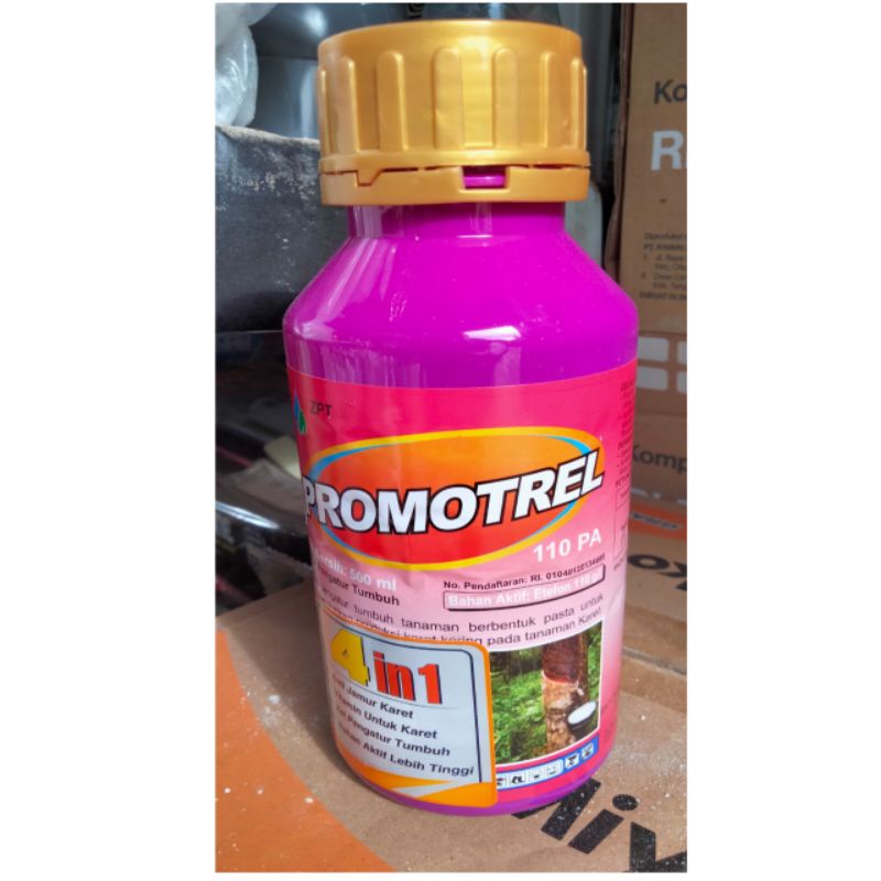zat pengatur tumbuh tanaman, karet PROMOTREL 500 ml