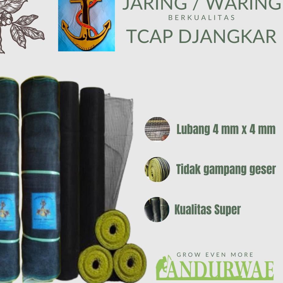 Terbagus.. Jaring Waring Pagar Ayam Kandang Ayam Jaring Tanaman Tanaman 1 Roll Panjang 50 Meter Ting