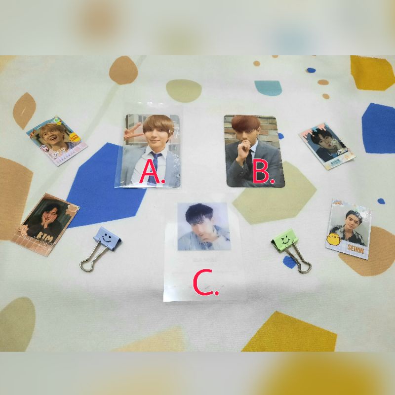 OFFICIAL PHOTOCARD Super Junior TAO Baekhyun