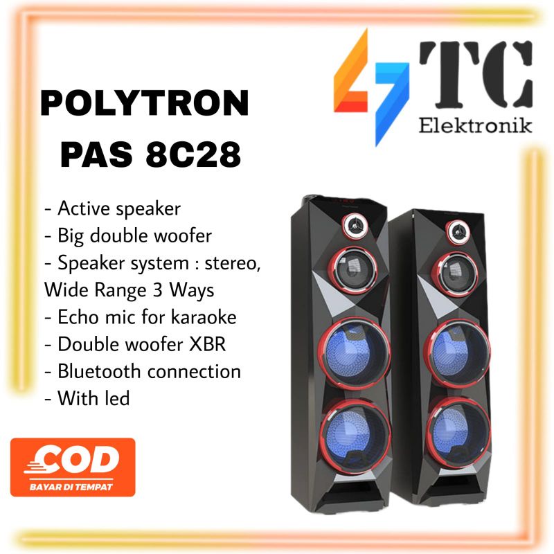 Polytron Speaker Aktif PAS 8C28