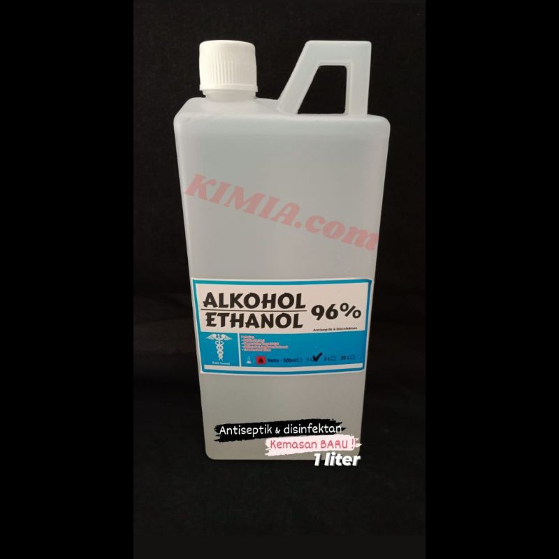 Jual ALKOHOL 96 % 1 liter alkohol 96% alkohol 96 persen Indonesia