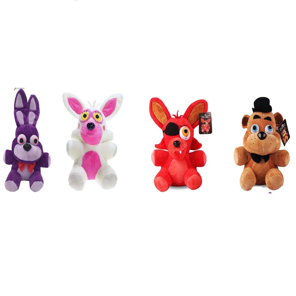 18cm Five Nights at Freddy's Boneka Soft Stuffed Toy Bear Fox Bonnie Golden Mangle Kids Plush Toys Mainan