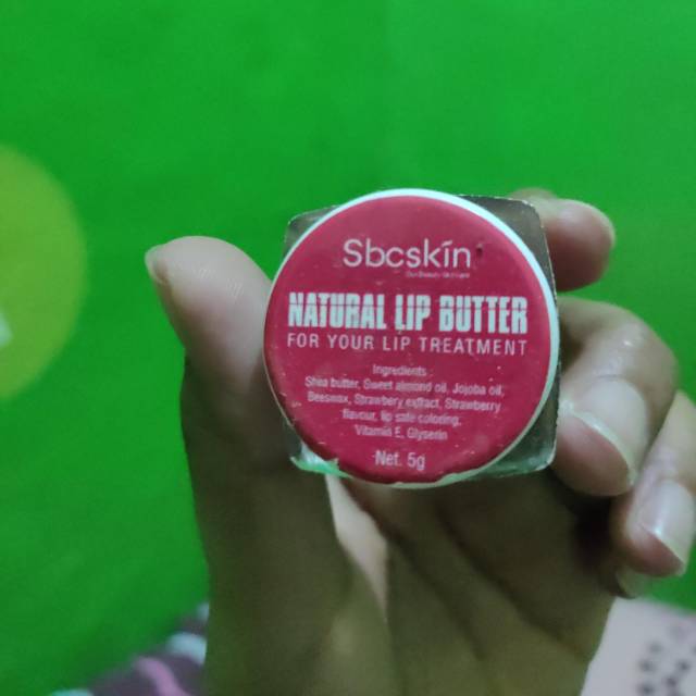 PRELOVED Natural Lip Butter Sbcskin
