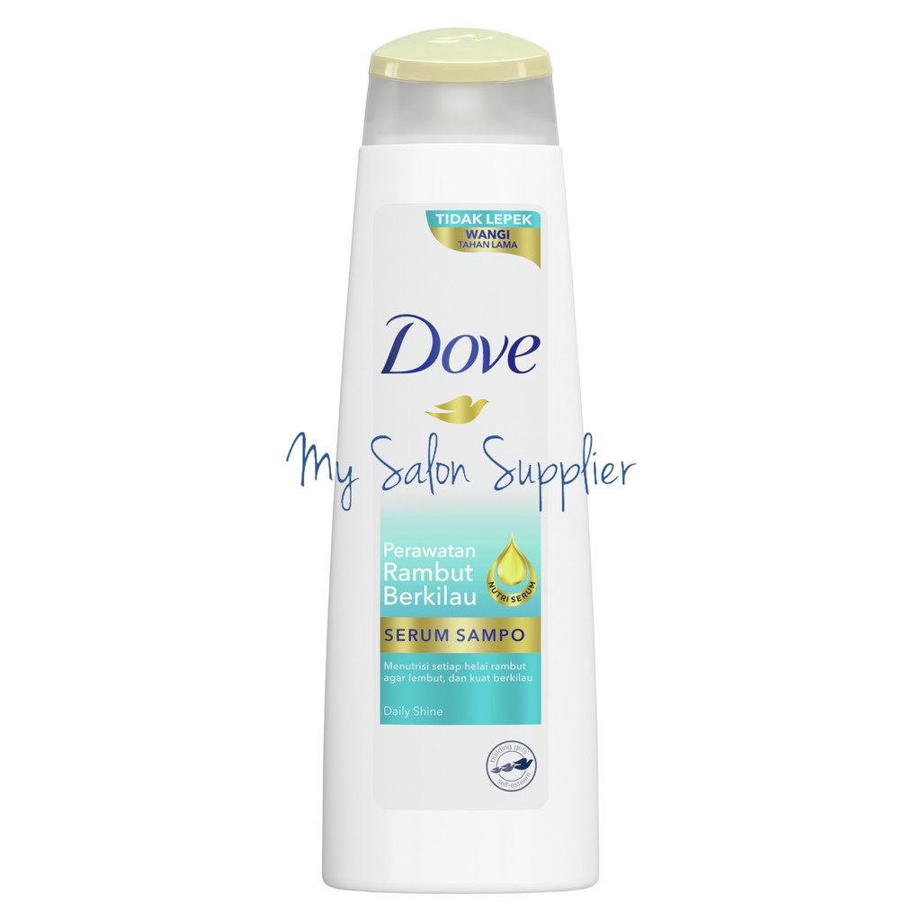 Dove Perawatan Rambut Berkilau Serum Sampo / Daily Shine Shampoo 135ml