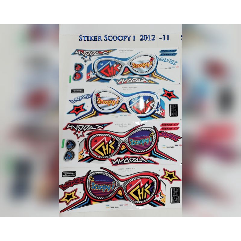 Stiker Scoppy 2012-2014