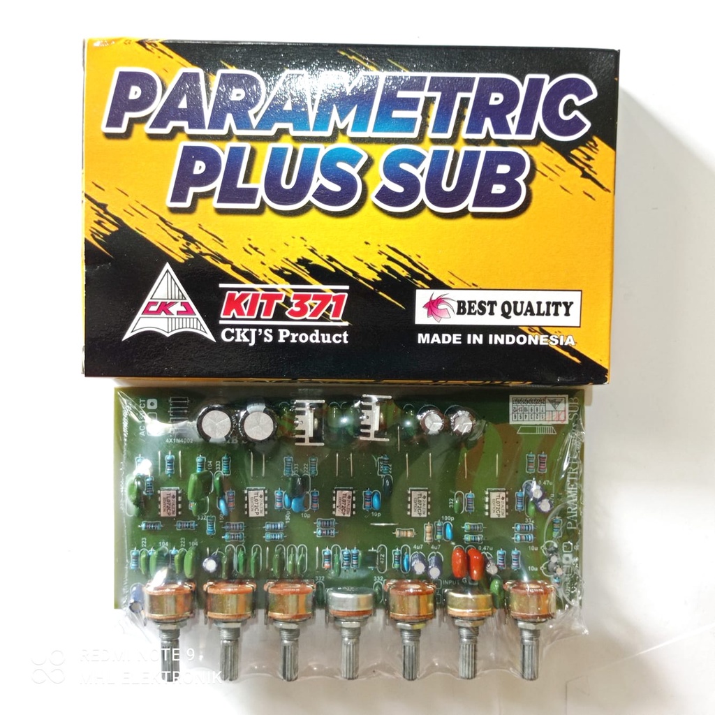 Kit Tone Control Parametrik Stereo Plus Subwoofer CKJ 371