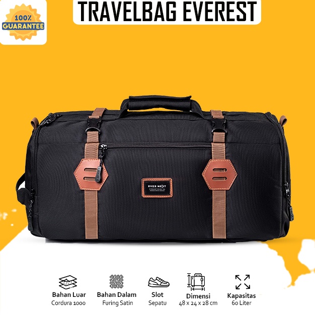 Tas Berpergian Travel bag  Gym Jumbo Pria Wanita Tas Traveling Mudik Pulang Kampung Trevel Bag Tas Duffel Baju Besar