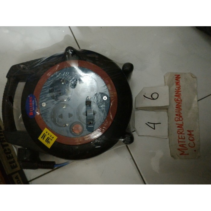 kabel roll listrik kabel listrik 4 colokan panjang 20 meter stopkontak