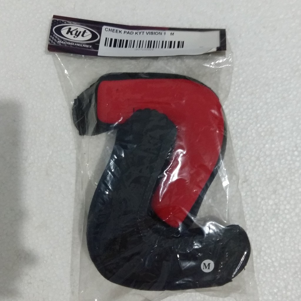 Cheekpad Busa spon gabus pipi helm KYT Vision One / 2 Vision Original ASLI