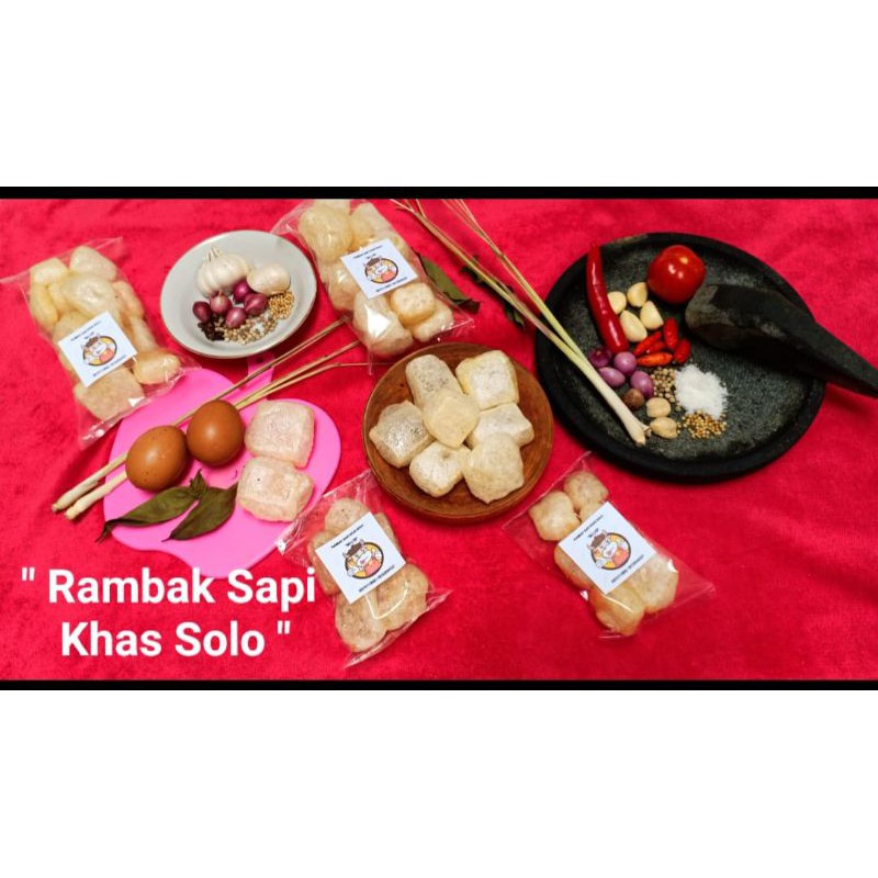 

rambak kulit sapi asli solo