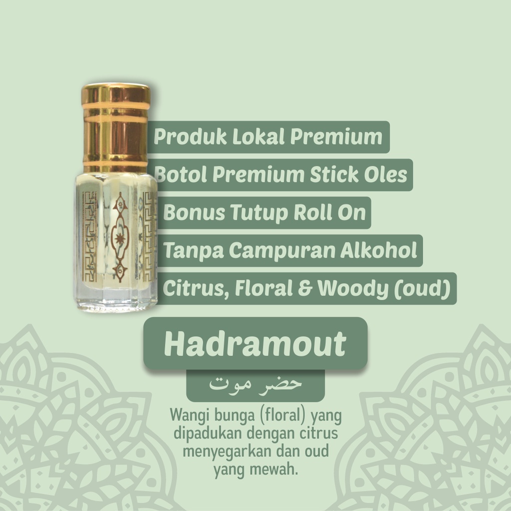 Parfum Hadramout Labor Non Alkohol - Parfum Habaib - Parfum Hadhramaut