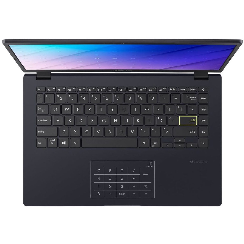 Laptop Asus Vivobook E410MA Intel N4020 4GB 256GB SSD W10+OFF365 14.0FHD-14in black FHD 256GB