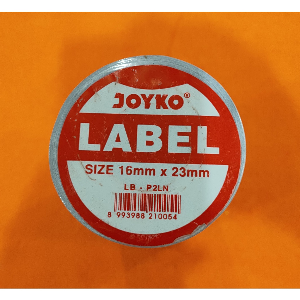 

KERTAS LABEL HARGA JOYKO 2 BARIS PUTIH LB - P2LN ( 10 PCS )