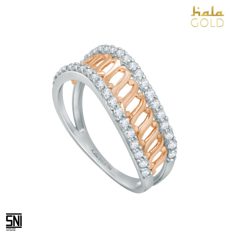 Cincin Emas Batik Hala Gold 3WSZ514