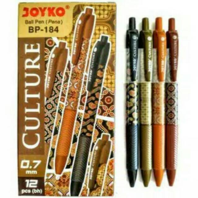 

Pen joyko batik culture bp-184 isi 12pcs
