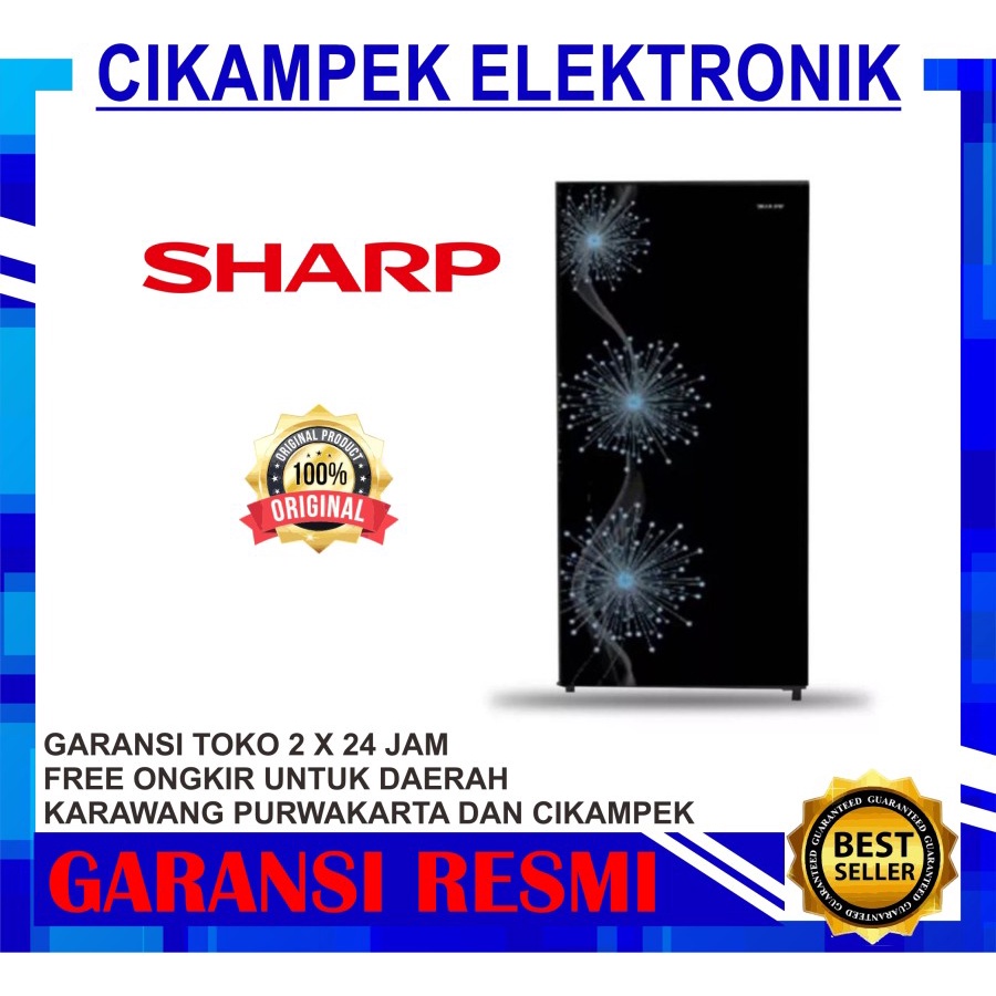 KULKAS SHARP SJX-197MG / KULKAS SHARP 1 PINTU SJX 197 MG