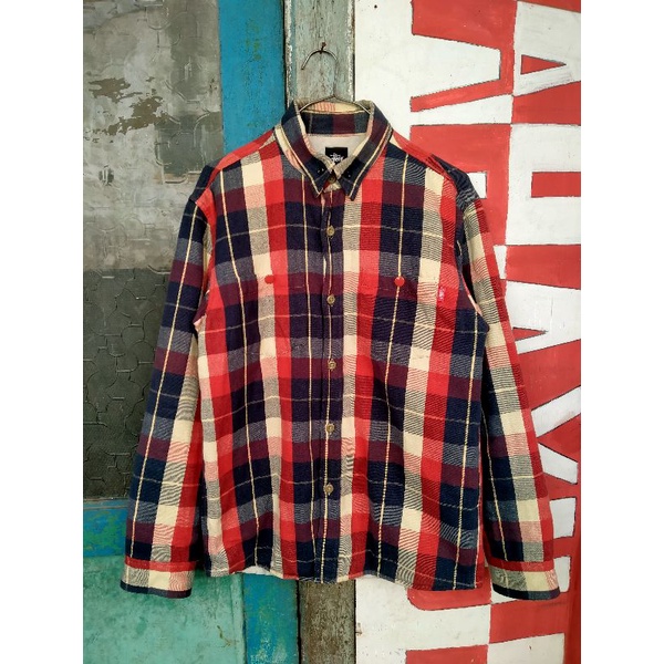 flannel stussy