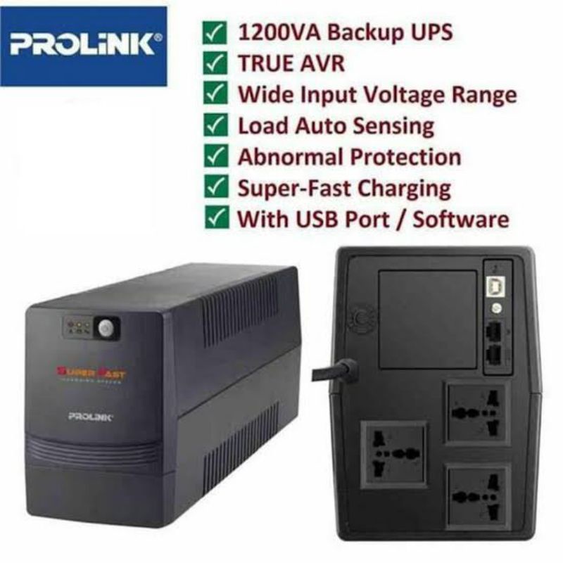 UPS PROLINK PRO 1201 SFCU - 1,2KVA UPS