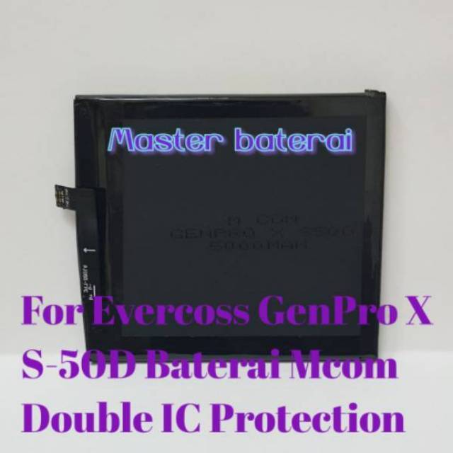 Baterai Evercoss GenPro X S50D Baterai Cros GenPro X S 50D Batrai GenPro XS50D Cross