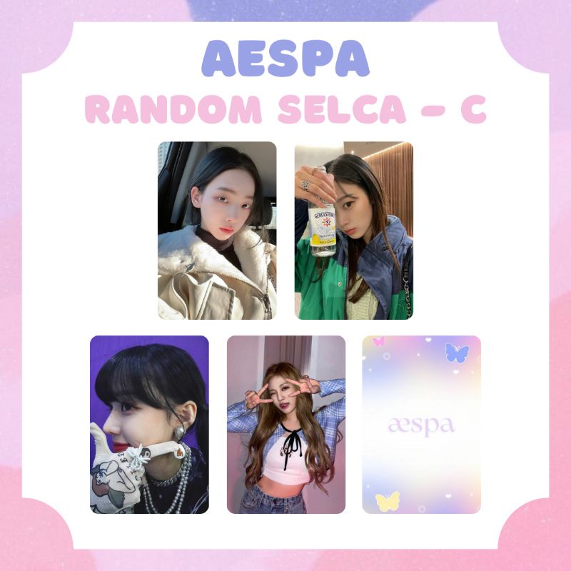 [AESPA] PHOTOCARD AESPA SELCA CUTE #1