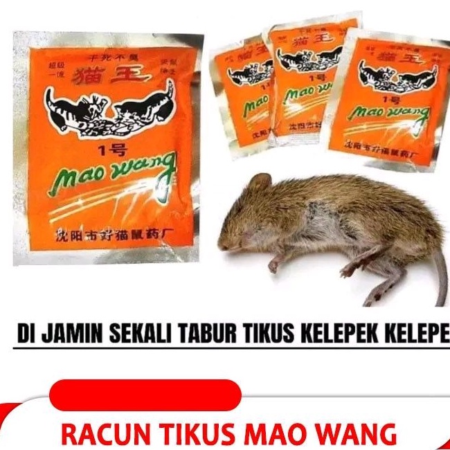 Racun Tikus Mati Kering dan Gak Bau - Mao Wang [𝐎𝐑𝐈𝐆𝐈𝐍𝐀𝐋] Paling Ampuh