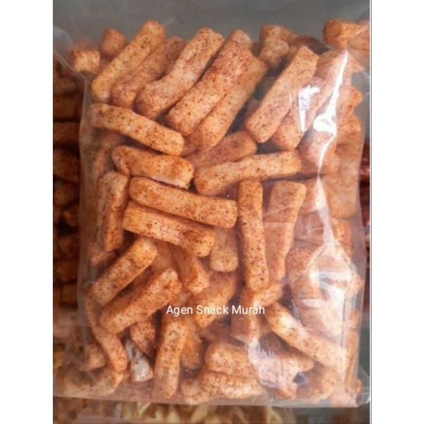 

Krupuk Ikan Stick Ebi 150gr /Krupuk Seblak Stick/Cemilan Santai