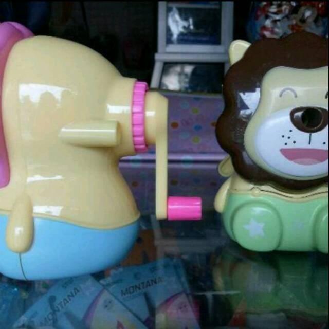 

rautan pensil putar singa