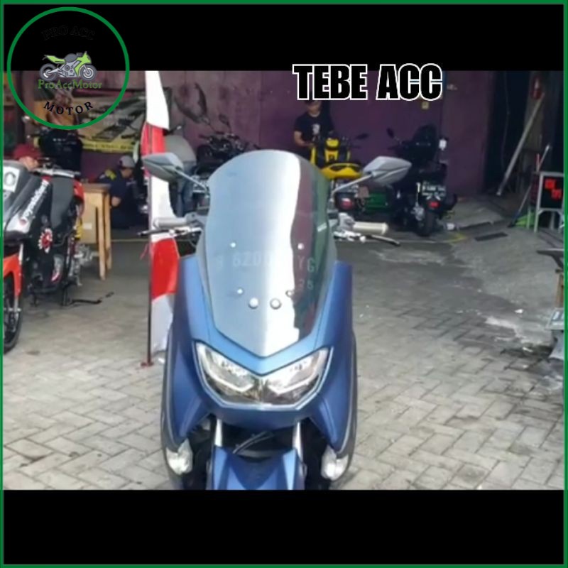 windshield visor yamaha NMAX 2020 virus anti pecah