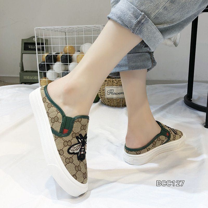 sneakers half slop bee korea shoes #BCC127