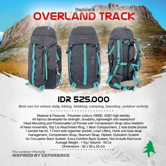 TAS CONSINA OVERLAND - BACKPACK CONSINA 45 L