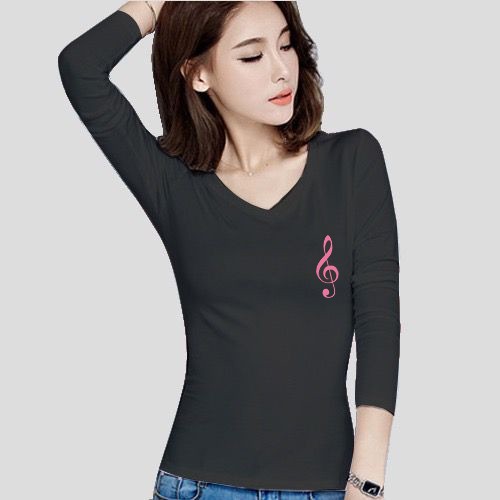 KAOS WANITA TANGAN PANJANG MELODY