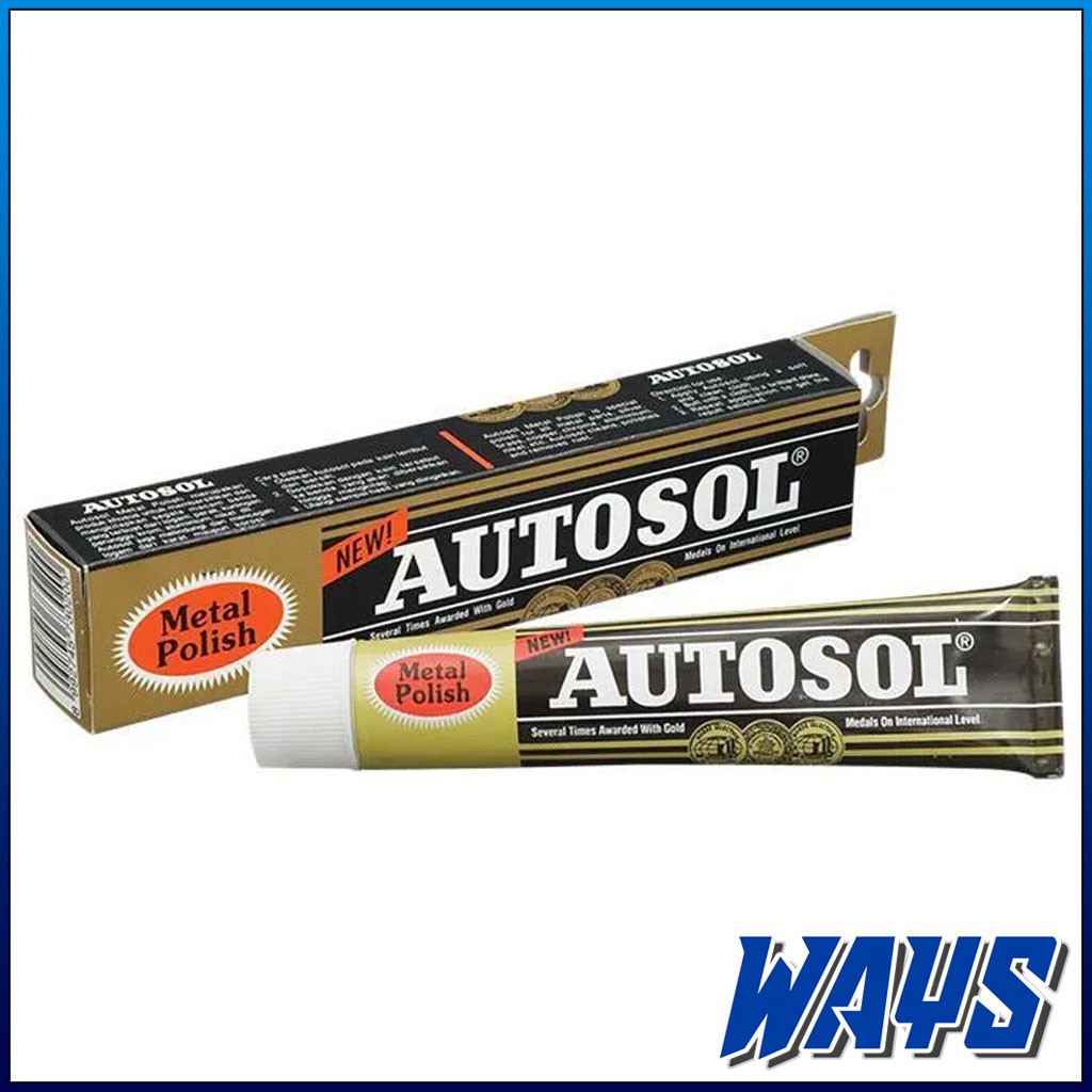 [Z083] 15gr 50gr Autosol Metal Polish Pengkilap Poles Mesin Mobil Motor Crom Alumunium Logam