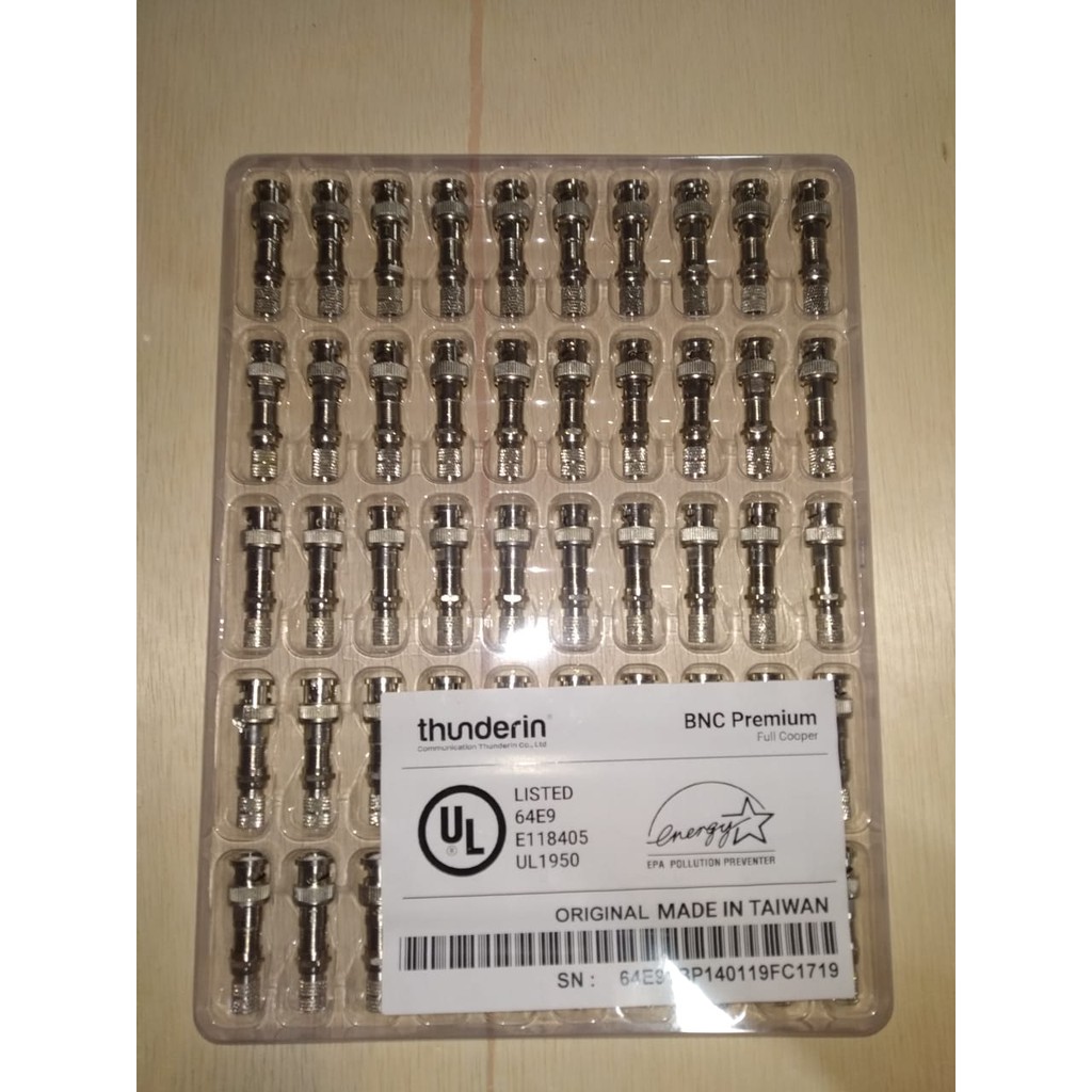 JACK BNC Drat Thunderin CCTV