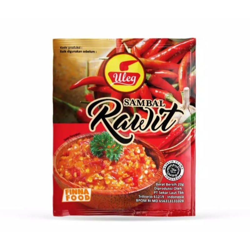 

Sambal Uleg RAWIT (10×20Gr)