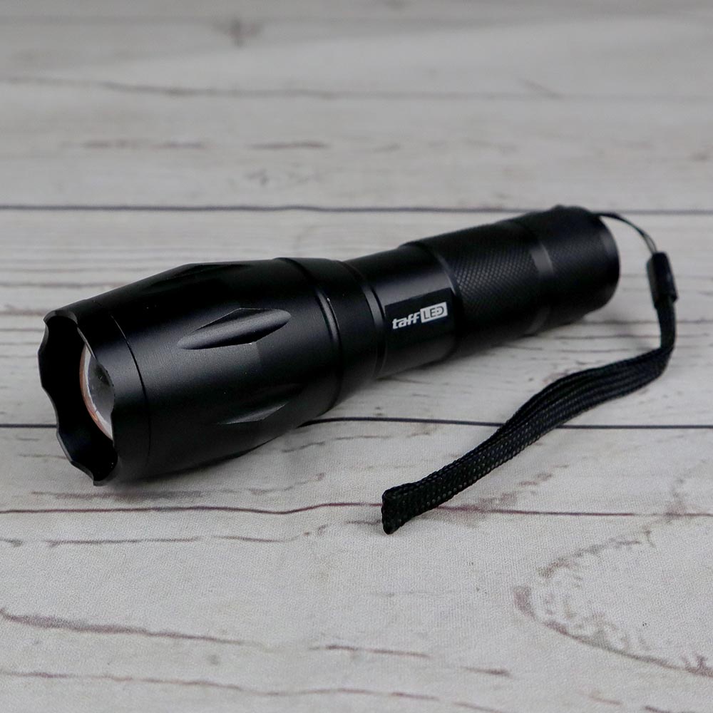 Senter LED Cree XM-L T6 2000 Lumens - E17 - Black