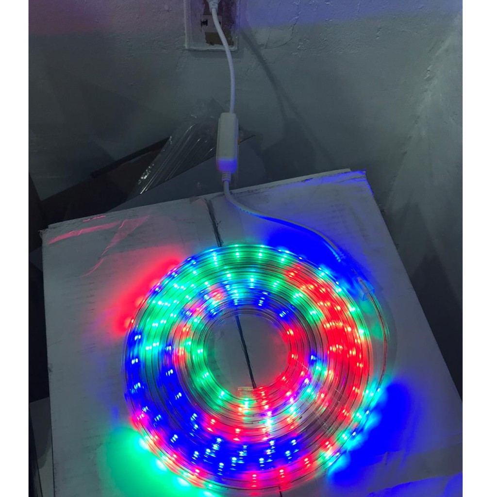 Lampu SMD Kode 6353-6 LED STRIP SELANG 6M METER /Mode Warna Lampu Ganti2 / Lampu Hias LED Indoor Outdoor 6 meter