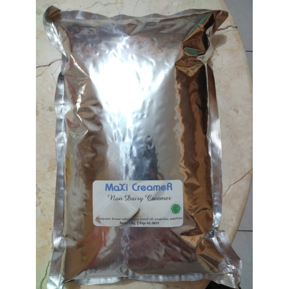 

maxi creamer - non dairy creamer rasa mantap.